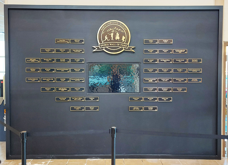 Wall of Fame Brass Plaques